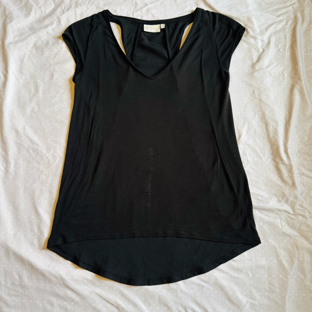 Anthropologie Deletta XS athletic top activewear gym exercise moisture wicking